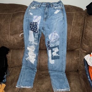 American Eagle mom straight jeans 🦅